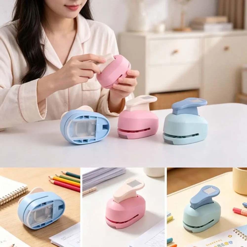 DIY Crafts Stamp Embossing Machine Embosser Labor-saving Stamp Border Punch Exquisite Handmade Stamp Toothed Puncher