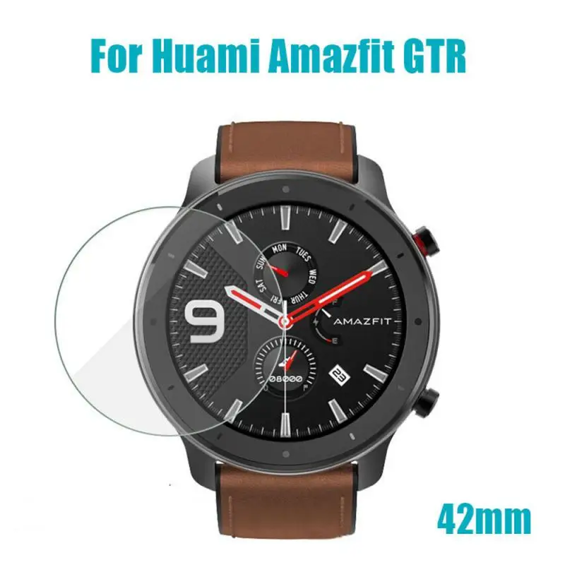 Ultra-Thin Tempered Glass Film for Xiaomi Amazfit GTR Smart Watch - Full Coverage