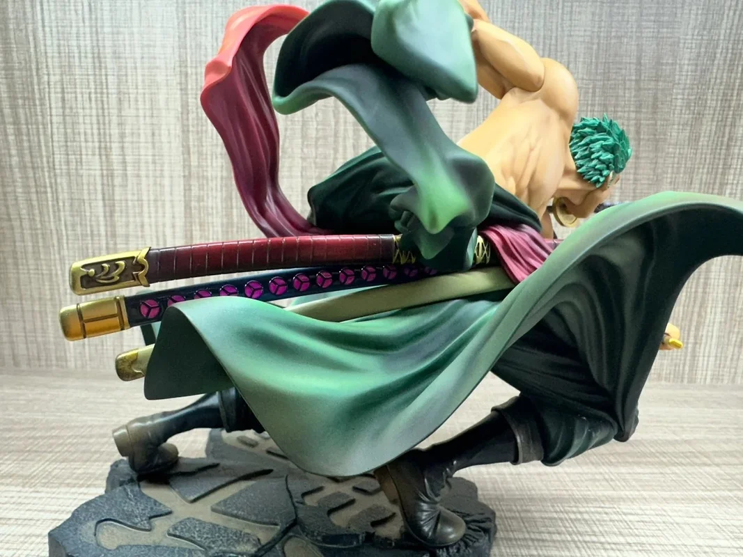 One Piece Action Figure Dragon Ball Three Thousand World Roronoa Zoro Luffy Vegeta Piccolo Anime Handmade Ornament Statue Gifts