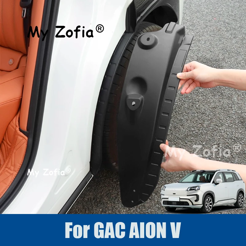 

For GAC AION V 2024 2025 2026 Car Mudguard Rear Wheel Lining Protection Mudflaps Anti Splash Kit Lining Exterior Accessories