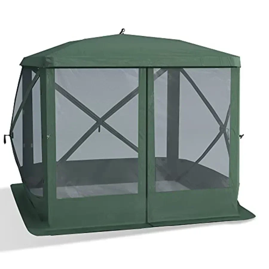 Pop Up Camping  Gazebo Sn Shelter Tent with Single Person Easy Set-Up Ventilating Mesh Portable Carry Bag for Outdoor Camping P