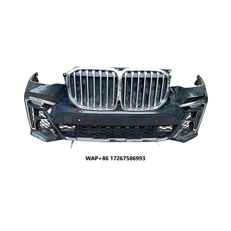 

High Quality Plastic Front Bumper Assembly for X7 G07 Includes Headlight Grille and Radiator-Used Body Kit