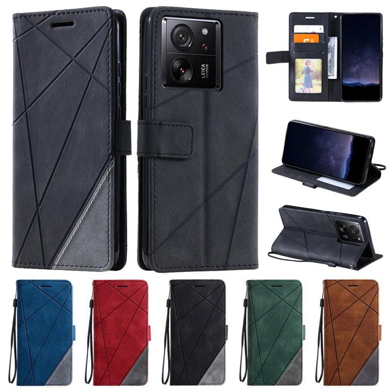 13T Pro Case on For Coque Xiaomi 13T Pro Cover Flip Wallet Leather Case na for Funda Xiomi Xiaomi 13T Mi13T 13 Pro Phone Cases