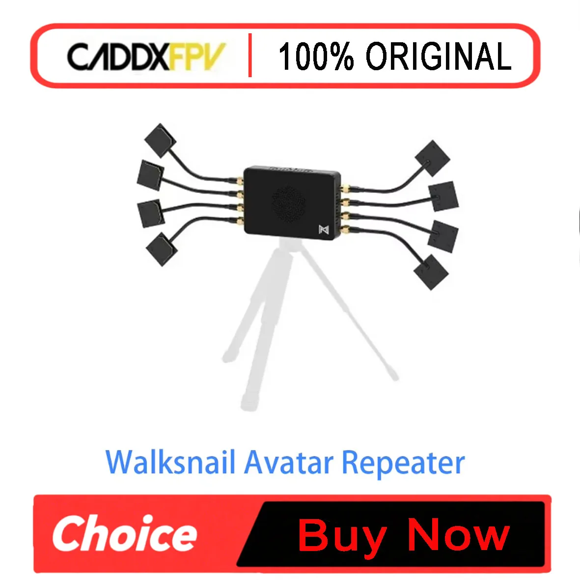 CADDX Walksnail Avatar Repeater Long Distance Enhanced Signal Enables High-definition Video Transmission as Parts