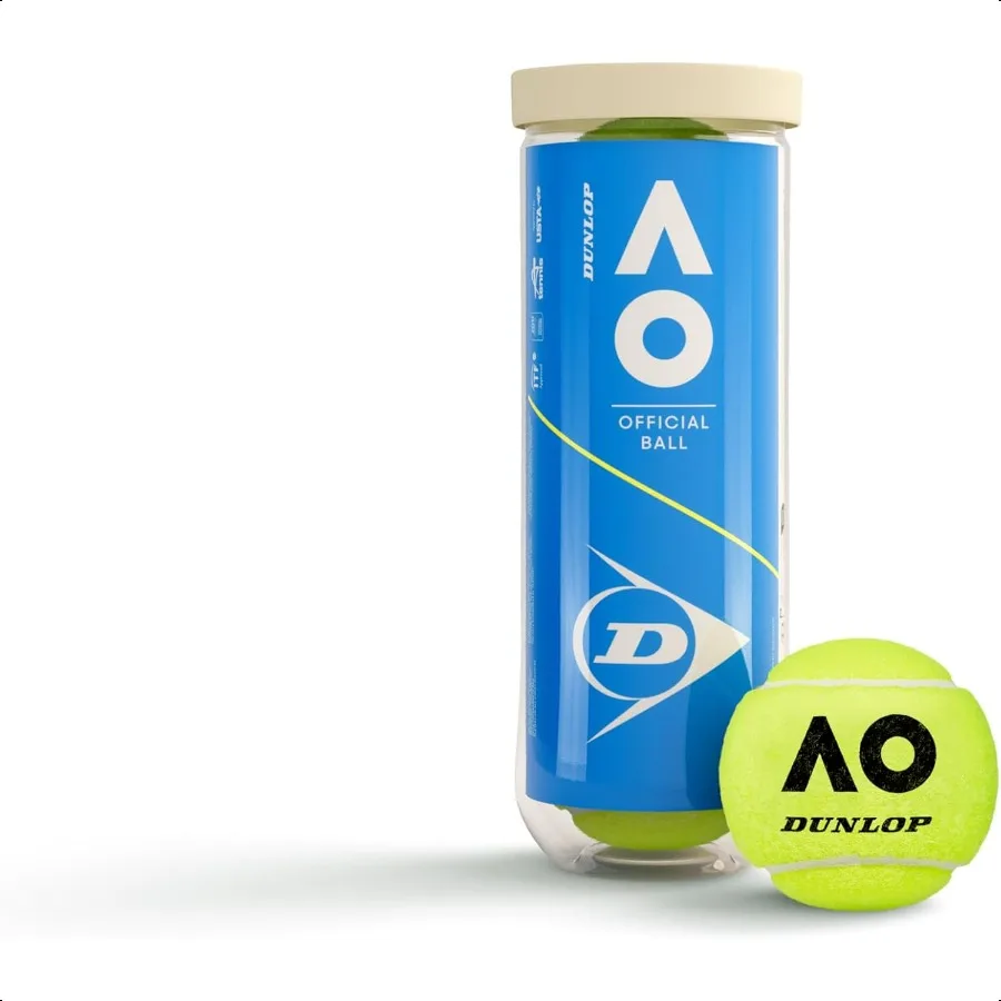 

Теннисный мяч Dunlop Открытый австралийский теннисный мяч для песочного жесткого двора и газона