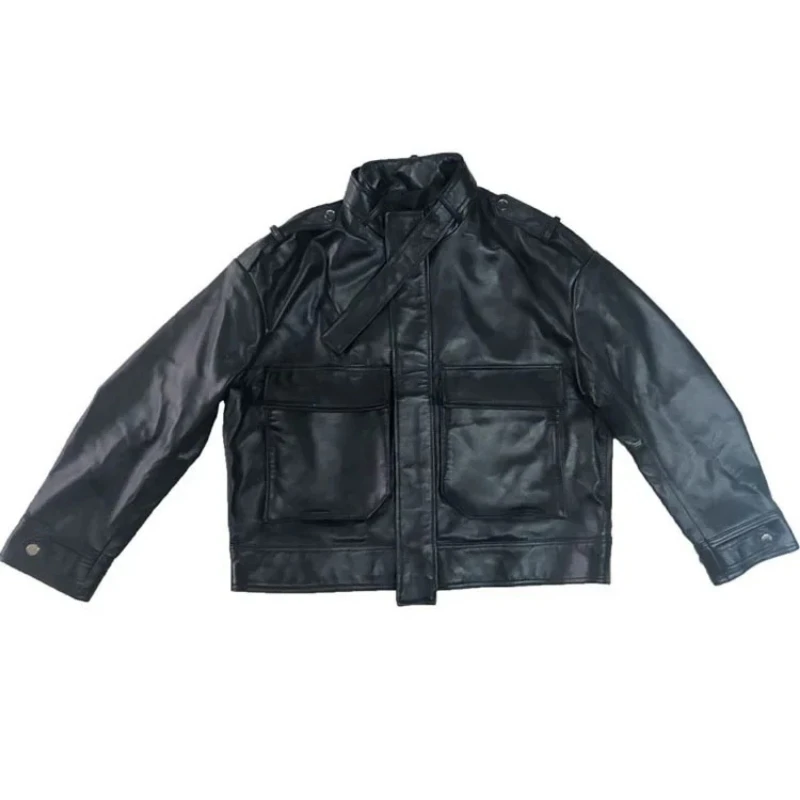 Tajiyane Genuine Leather Jacket Women Spring 2021 Casual Sheepskin Coat Female Biker Jackets Chaqueta Cuero Mujer Pph4454