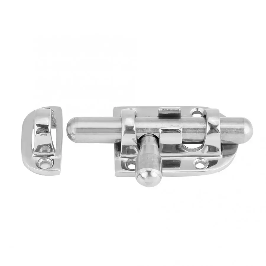 1pc 316 Stainless Steel Boat Door Lock Latch 60cm Marine Boat Door Window Lock Latch Slide Bolt Clasp