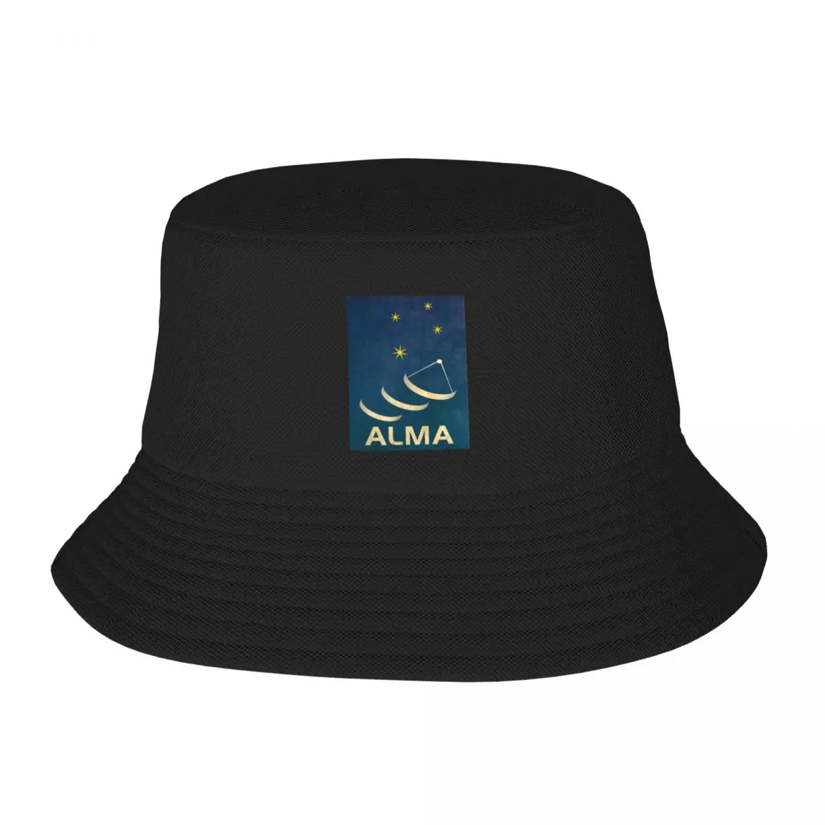 Atacama Large Millimeter Array logo - vintage look Bucket Hat Golf Visor Luxury Hat Sun Cap Girl'S Hats Men's