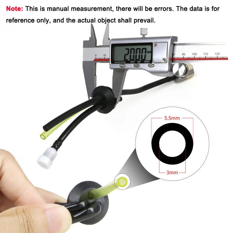 

Universal Fuel Line Filter Kit Set Chainsaw Lawn Mower Grass Trimmer Fuel Tank Filter Universal Oil Pipe Fuel hose Garden Tools