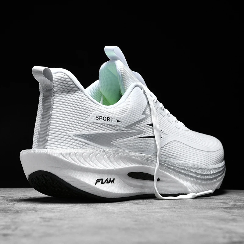 스포츠 운동화 남성 운동화 마라톤 통기성 편안한 브랜드 트렌드 여성 운동 트레이너 야외 운... - 4