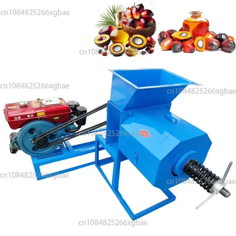 Industrial palm fruit screw oil press, high-efficiency palm oil processing equipment, durable palm fruit oil press