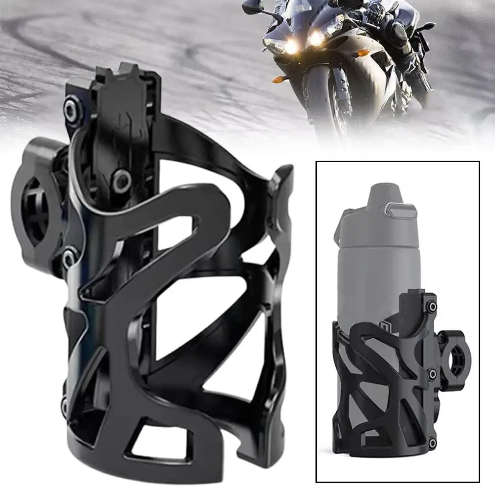 Motorrad Universal Getränkehalter Fahrrad Wasser Tasse Flaschenhalter Kunststoff Lenker Flaschenhalter Flaschenhalter Wasser Zubehör C8O4