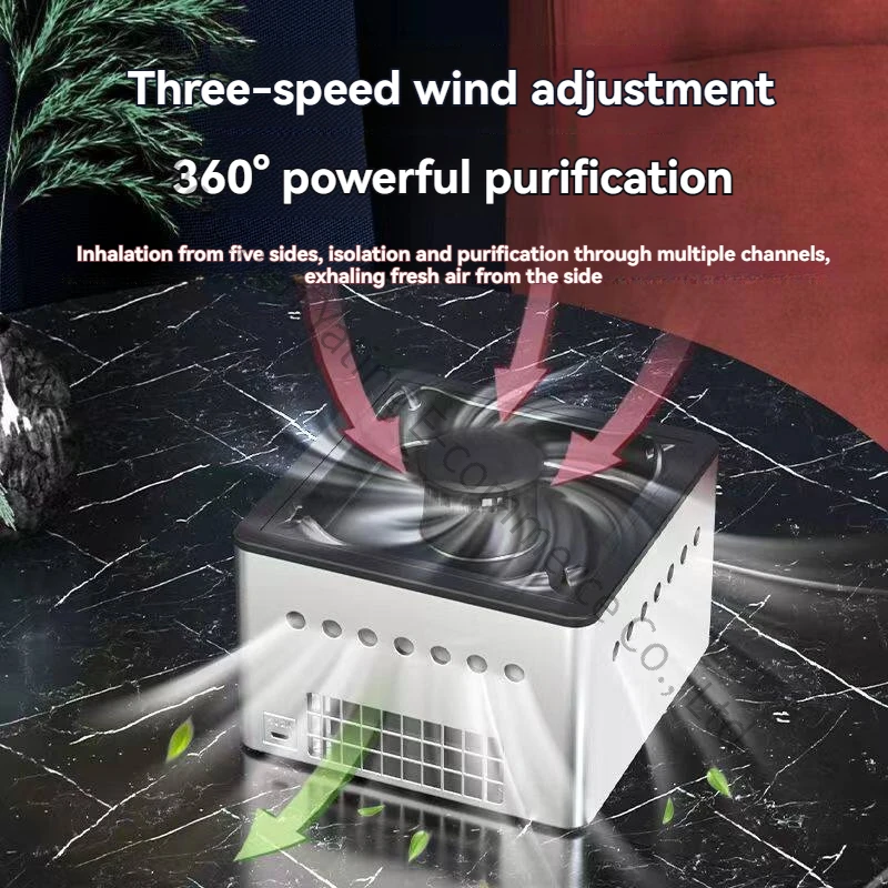 

Household Creativity and High-end Feeling Smart Ashtray Air Purifier with Cover, , Gift To Elders and Men As Birthday Gifts
