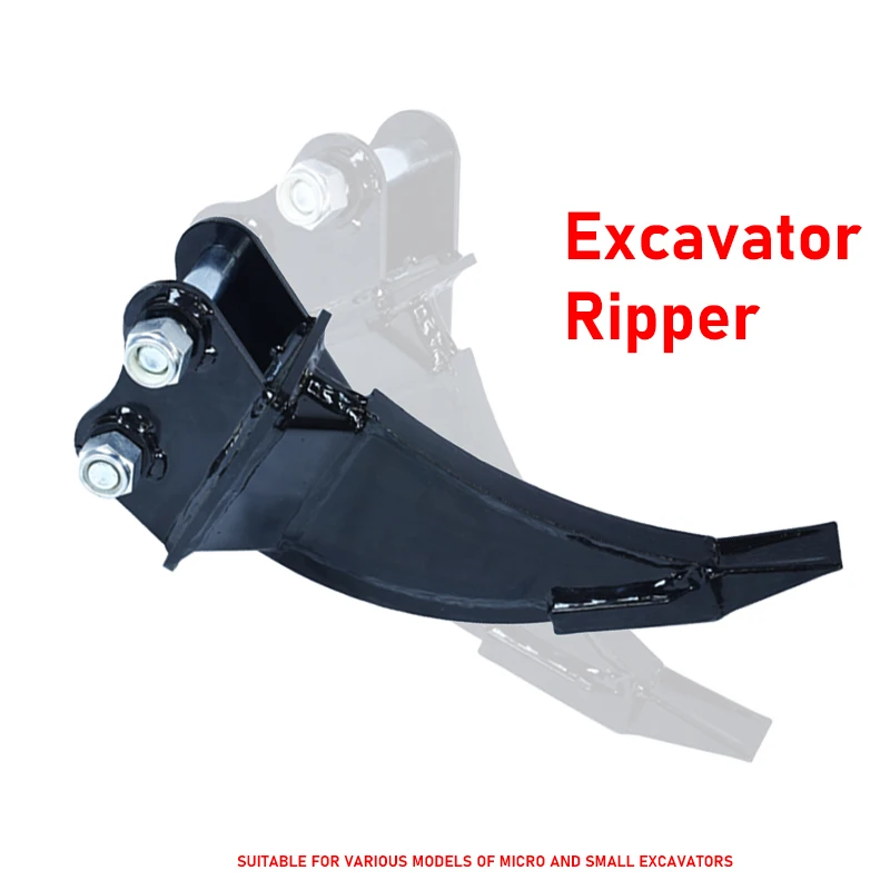 Mini Escavatore Attacco Ripper Piccolo Scavatore Ripper Escavatore Allentamento Terreno Ripper Gancio Ripper Denti Per Frutteto Giardino Lavoro
