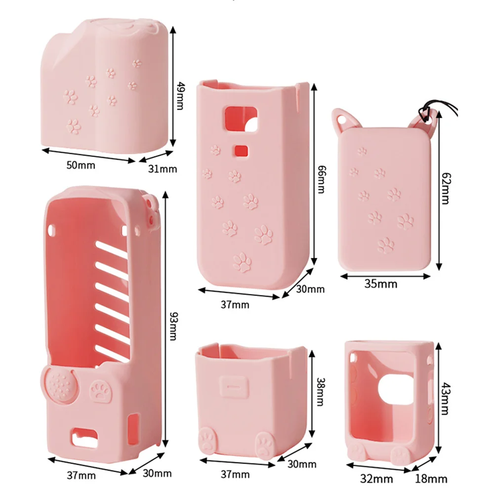 Для DJI Osmo Pocket3 Gimbal Camera пылезащитный чехол с защитой от падения силиконовый защитный чехол аксессуары