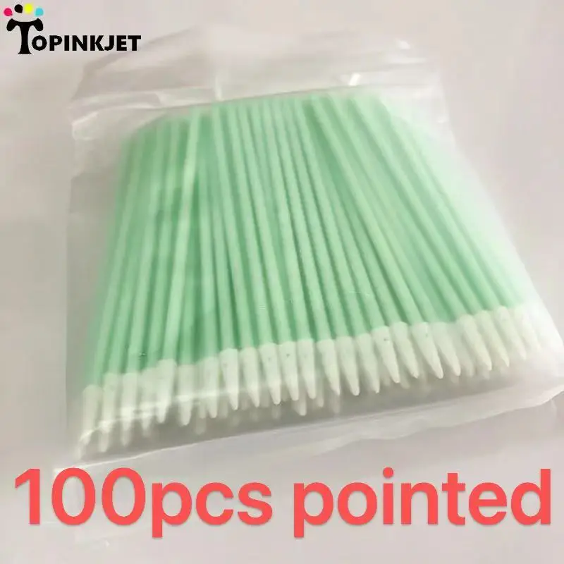 Cleaning Swab Sticks Sponge Foam Tip Swabs for Inkjet Printer, Print Head, Camera, Optical Lens, Equipment
