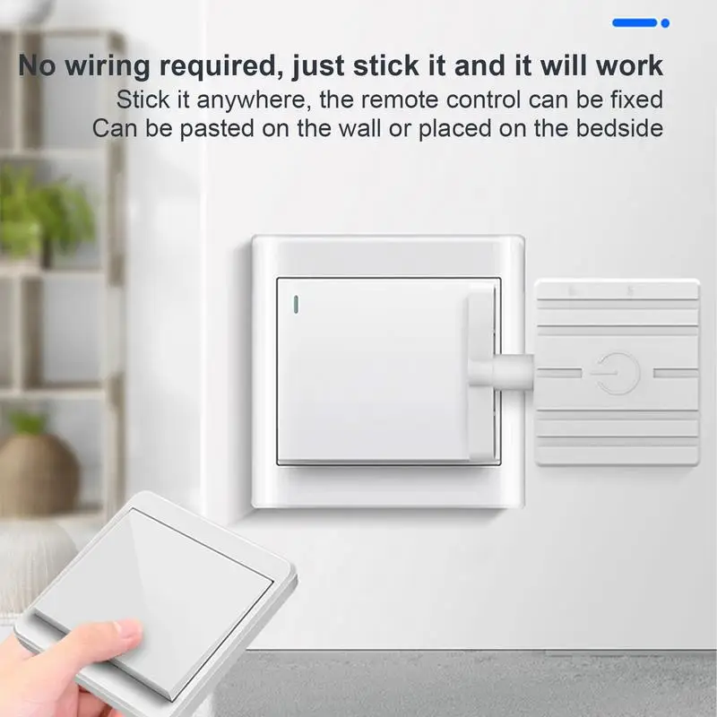 Self-Adhesive Smart Button Pusher Wireless Smart Fingerbot Button Pusher Bedside Lazy Button Pusher Remote Control Smart Home