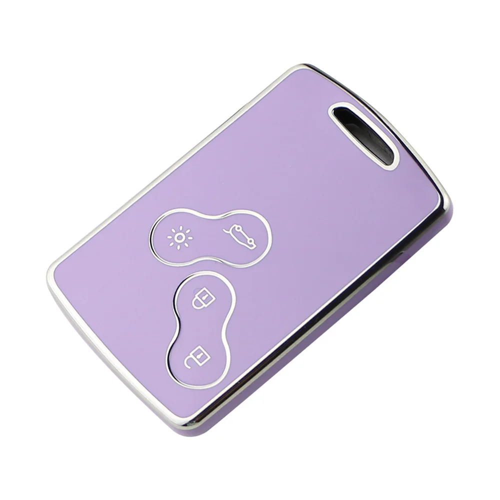 TPU-Autoschlüsselhülle für Renault Duster Captur Clio Logan Megane Koleos Scenic Nema Fluence Zoe Keyless Cover Fob