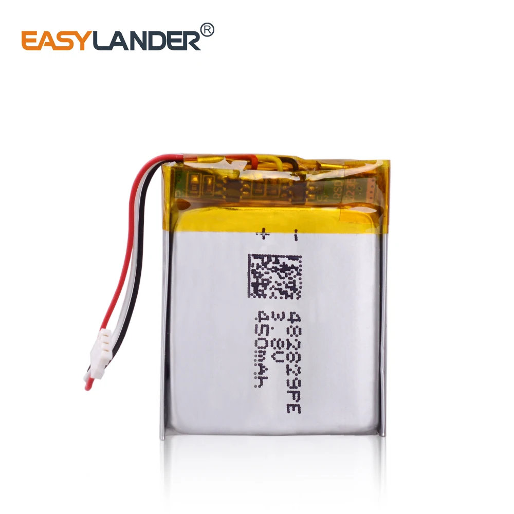 3.7V 482829 450mAh Rechargeable Lithium Li-ion Polymer Battery Lipo Batteries