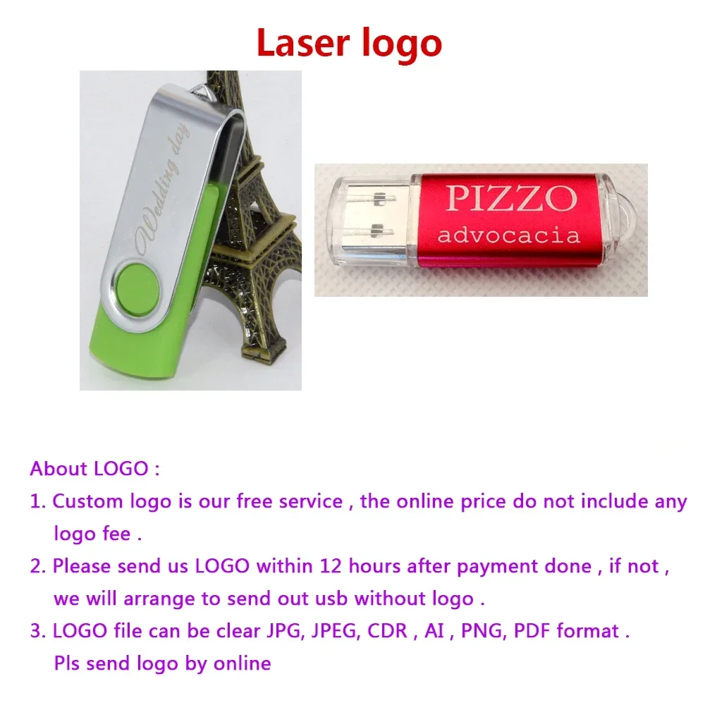 100개/묶음 무료 로고 금속 USB 플래시 드라이브 128GB 64GB 32GB 8GB 4GB 메모리 플래시 USB 스틱 펜 드라이브 128MB 512MB 펜드라이브 2.0
