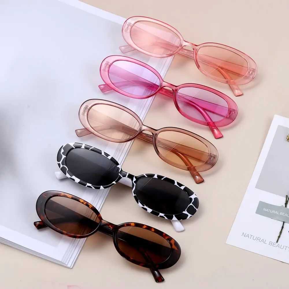 Sunglasses for Women Retro Small Oval Frame Sun Glasses Fashion Shades Polarized Eyewear UV400 Sunglasses