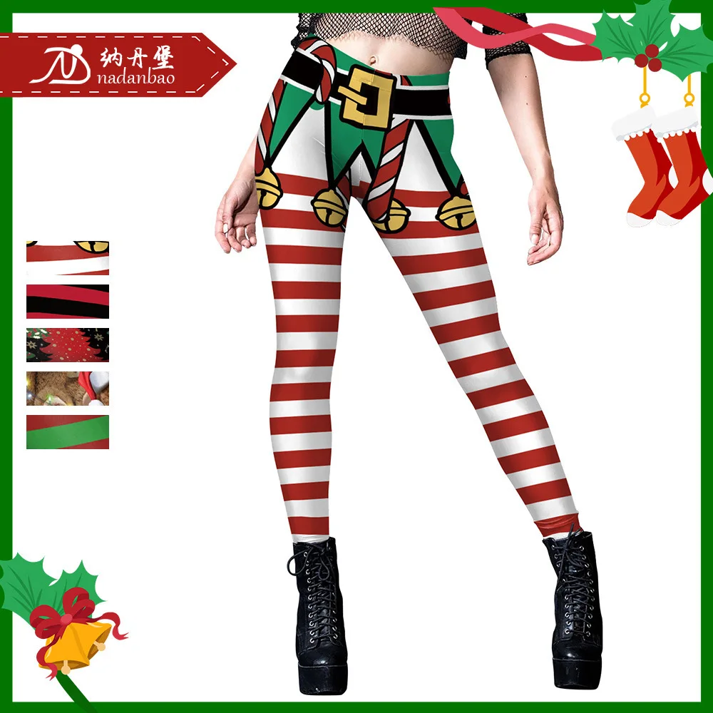 Women's Yoga Pants Halloween Themed Trousers Spring 2024 Fashionable Leggings Bottom Wear Comfortable Fit High Waist