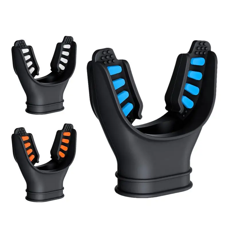 Boquilla de silicona para buceo, accesorio de repuesto para regulador de Snorkel, ajuste cómodo, Color negro/amarillo