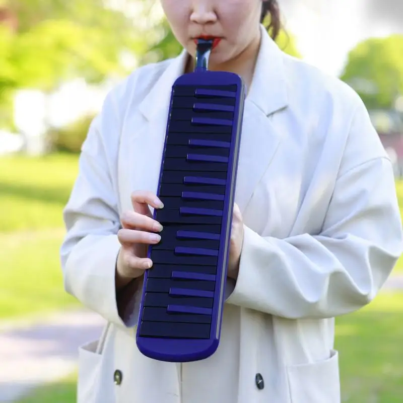 32-Key Melodica Professional Performance Student Beginner Wind Instrument Children Melodica With EVA Case