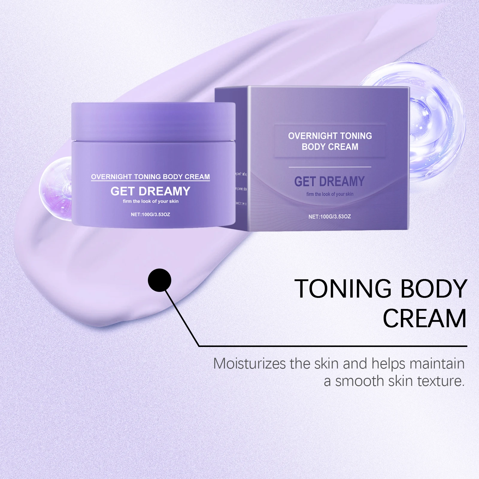 Body Shaping Cream Improving Sagging Tightens Skin Boost Skin Radiance Deep Moisturizing Smooth Skin Texture Shape Body Contour