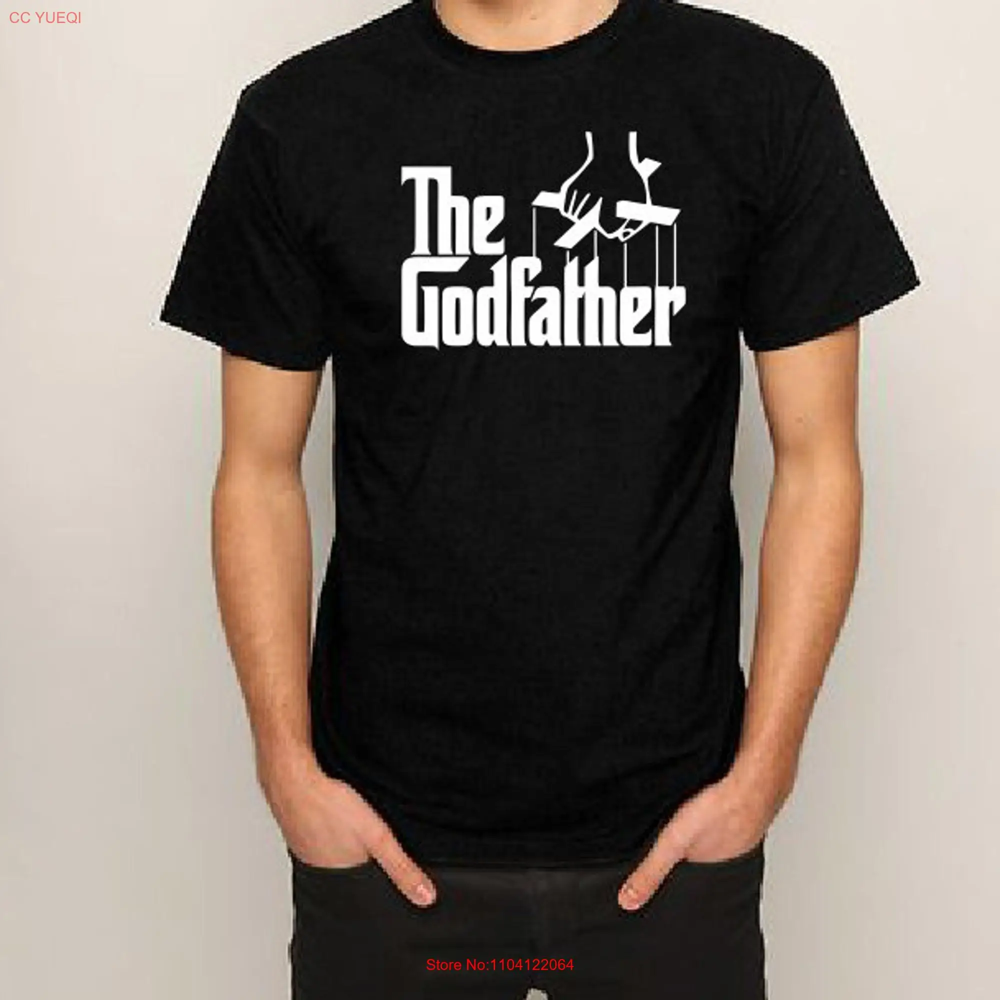 The Godfather T shirt Godmother men woman godfamily gift best quality printed long or short sleeves