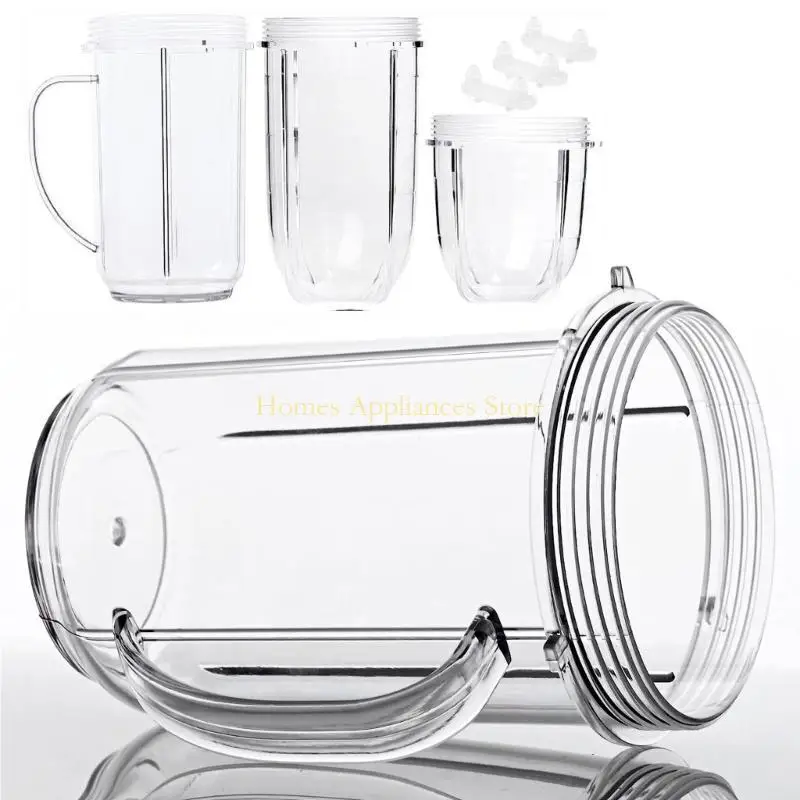 D0AB 블렌더 컵 블렌더 교체 부품 믹서 블레이드 쥬스 컵 마법 용 플라스틱 재료 250W MB1001 시리즈 블렌더