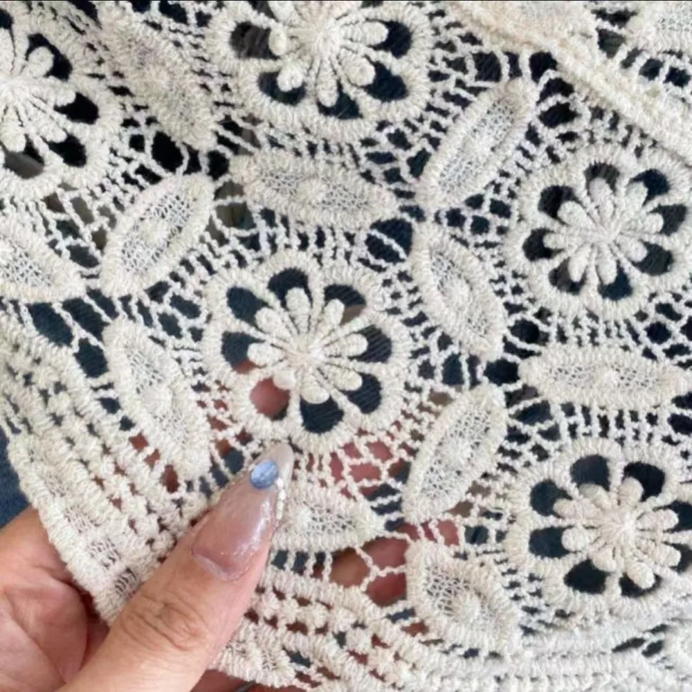 트렌디 레이스 트림 페어트 커튼 홀로우 아웃 예쁜 미니 스커트 Y2K 슬림 핏 에이프런 랩 스커트 여성용