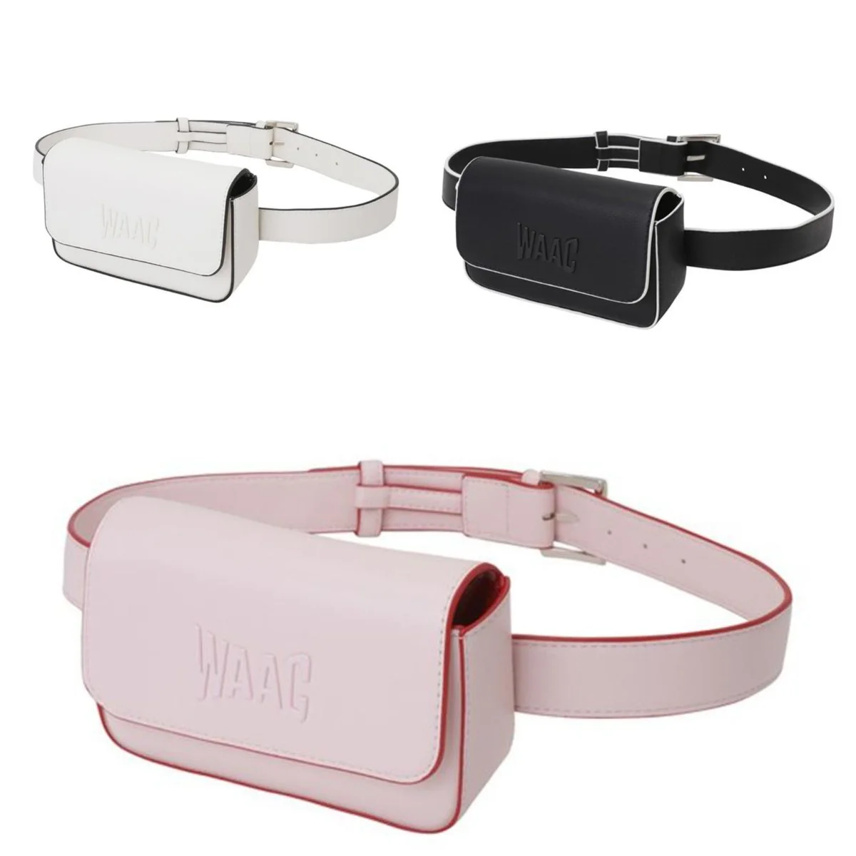 

Golf women's waist bag, golf bag belt, high-grade PU material, simple shape, full of girlish style