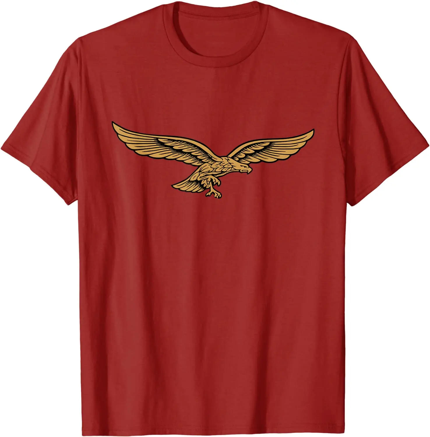 German Air Force Eagle Emblem Luftwaffe T-Shirt. Premium Cotton Short Sleeve O-Neck Mens T Shirt New S-3XL