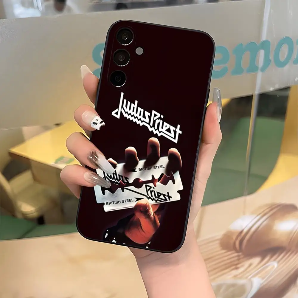 Band J-Judas P-Priest Phone Case For Samsung S26 S25 Edge S24 S23 S22 S21 S20 Ultra Plus Fe A55 56 15 4G 5G Galaxy Silicon Cover