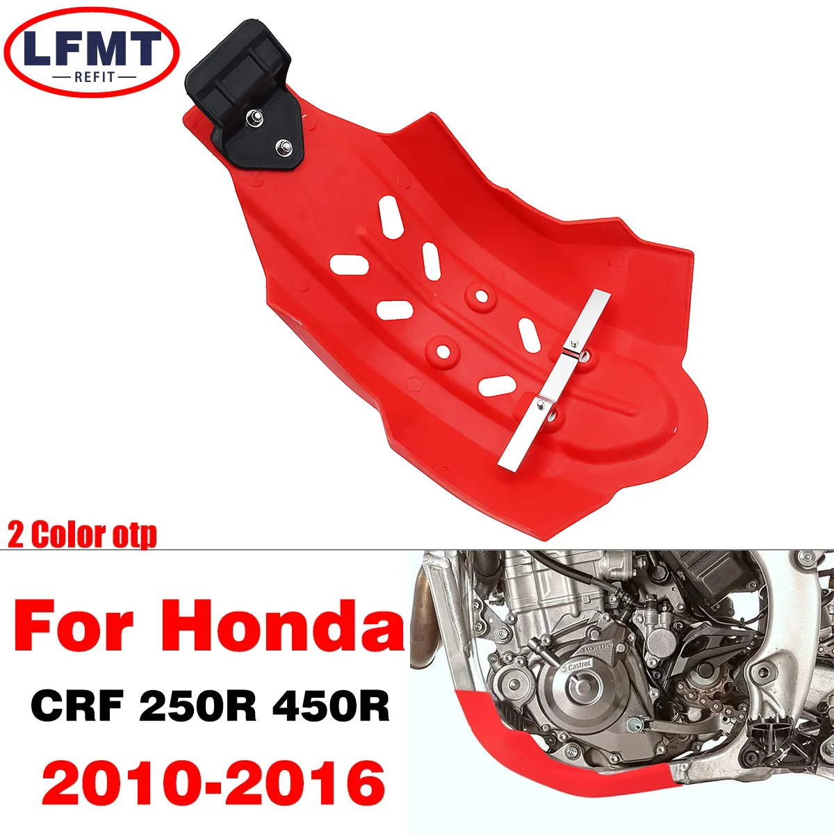 Dirt Bike Universal Parts Motorcycle Skid Plate Engine Guard Cover Protector For Honda CRF250R CRF450R CRF 450R 250R 2010-2016