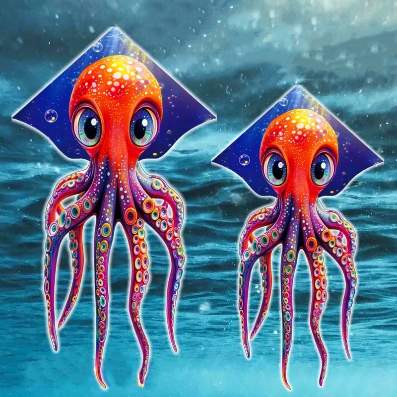 طائرات ورقية احترافية تحلق قنديل البحر طائرات ورقية للبالغين طائرات ورقية ألعاب خارجية لركوب الأمواج طائرات ورقية ملونة من قماش طائرة ورقية للشاطئ