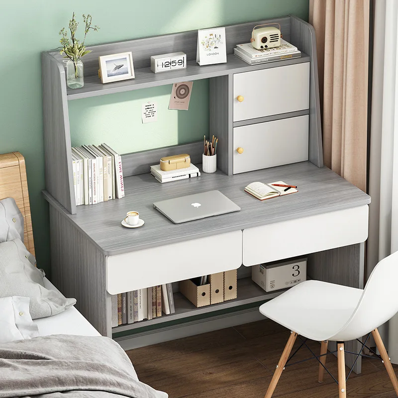 

Стол книжная полка встроенный бытовой стол для спальни простой студенческий учебный письменный стол офисный стол