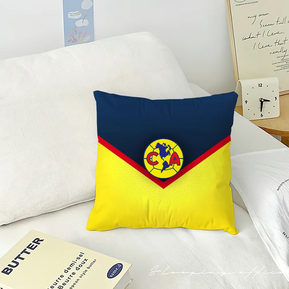 Federa per cuscino Football Club America Federe per cuscini morbidi per decorazioni per la casa e protezioni