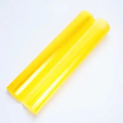 

Yellow 30X120Cm Car Headlight Tint Film Stretchable Waterproof Uv Light Cover Color Changing Sticker For