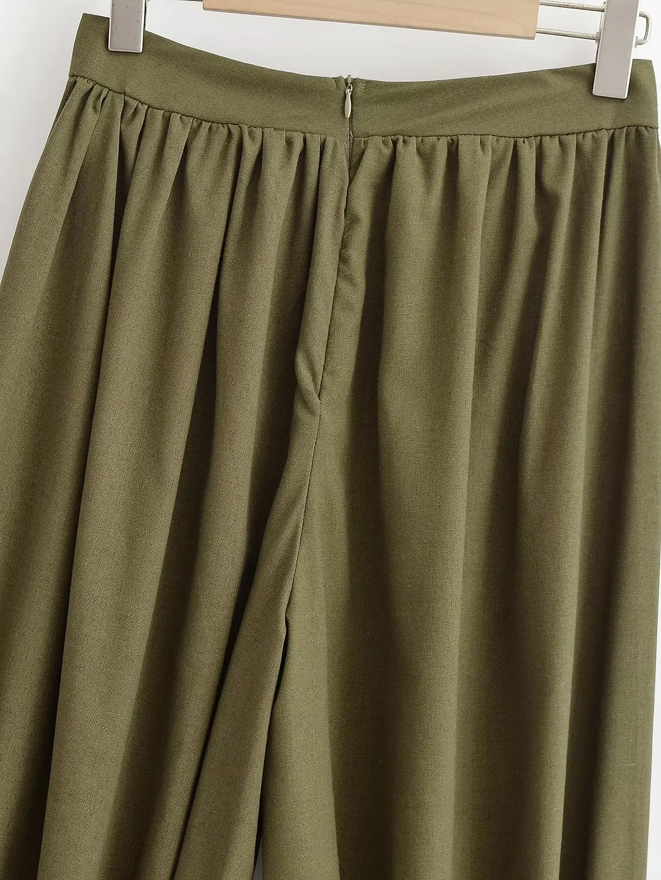 Damen Freizeit-Chic Knöchellange Schleifenhose KONDALA 2026 Frühjahr Mode Pendler Minimalistische Hose Weibliche Elegante Vielseitige Lange Hose – Detail 6