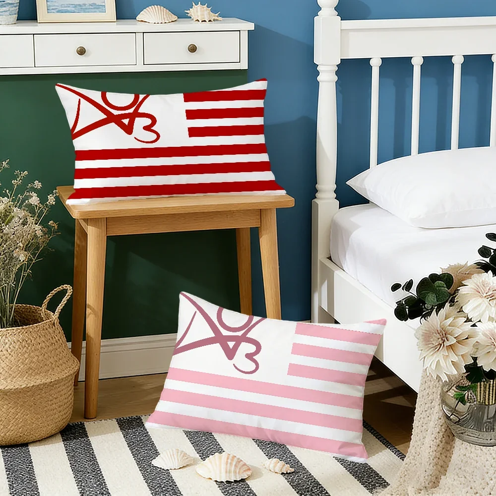A-Ao3 Logo Luxury Cushion Cover Hit Product Home Sofa Living Room Double-Sided Soft Decorative Pillow Cover