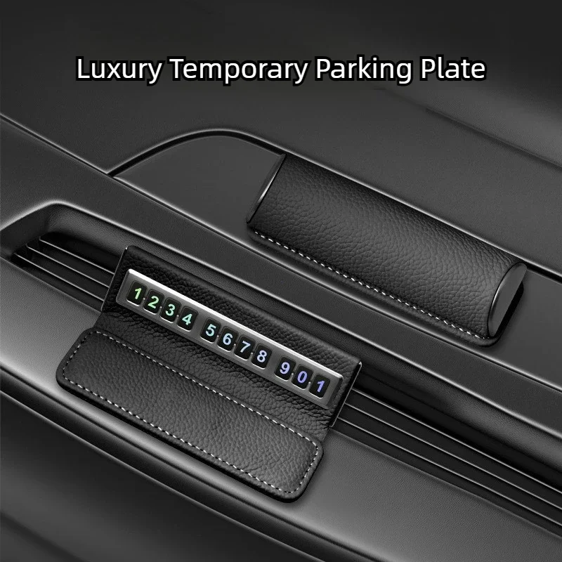 New Car Temporary Parking Card Phone Number Card Plate Telephone Number Car Park Stop Automobile Phone Numbers Plate