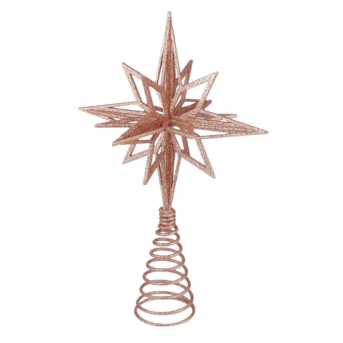 Golden Iron Christmas Tree Topper Festive Treetop nament Decor Tree Star Decor Perfect Christmas Accessory