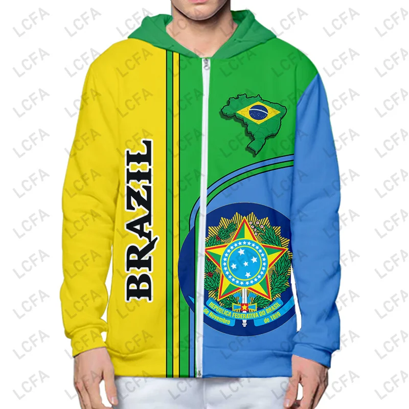 

The Federative Republic Of Brazil Women/men Jogger 3D Pants Sweatshirt Tracksuit Sweatpants Hoody Streewear Set Jacket Hoodie