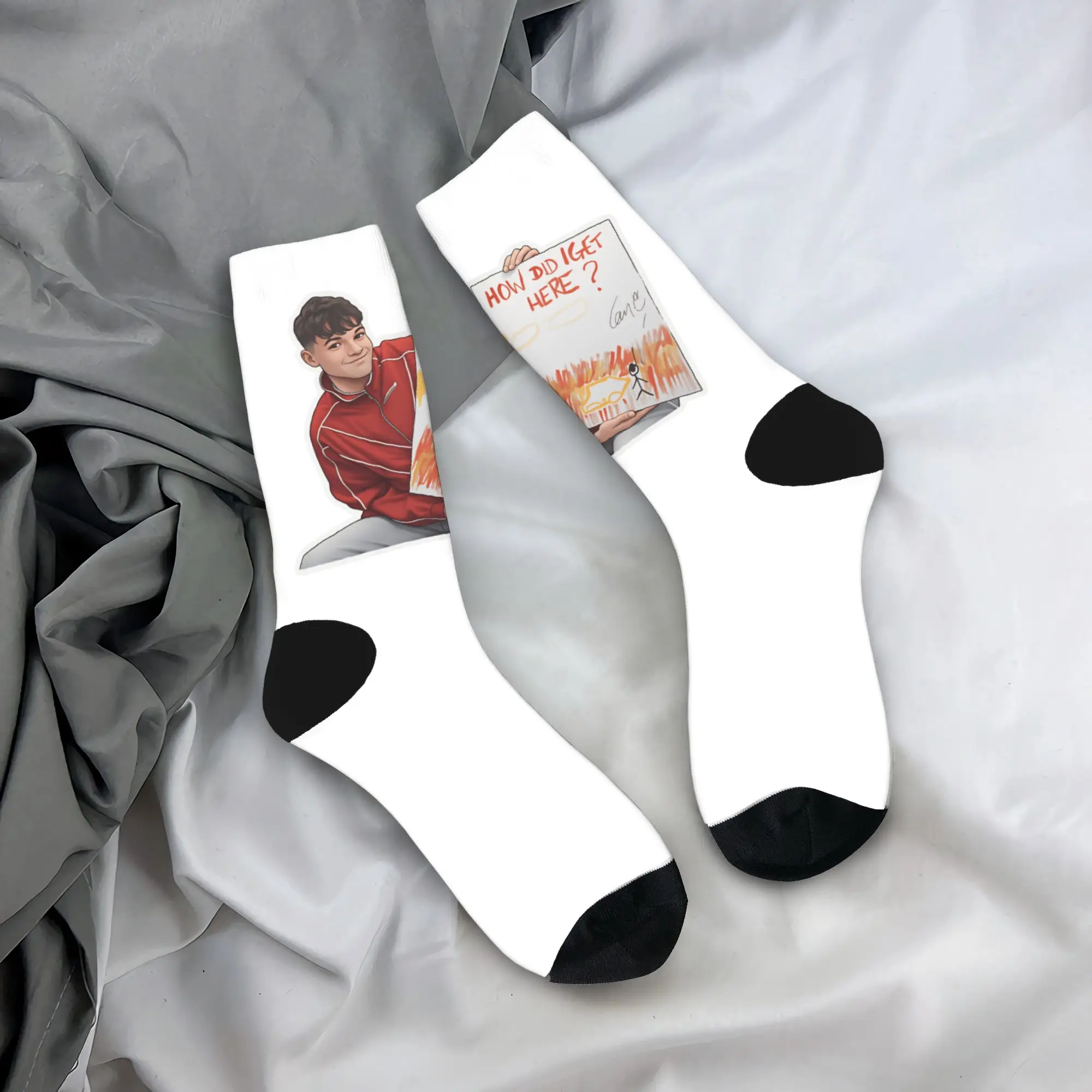 

L-Louis T-Tomlinson How Did I Get Here Tour 2026 Stockings Men Socks Medium Soft Leisure Socks Anti Sweat Graphic Socks Gift