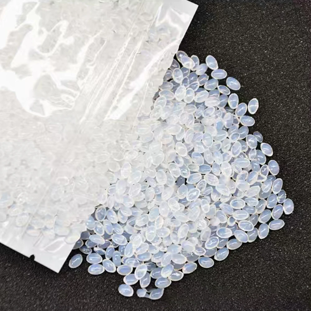 100g/200g/300g/500g/1000g  White/Yellow Italian Keratin Glue Granules/Beads/Grain High-Quality Human Hair Extensions Adhesive