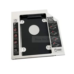 12.7mm 2nd HDD SSD Hard Drive Optical bay Caddy Frame Adapter for Lenovo IdeaPad G400 G405 G500 G505 G460 G470 G475 G485 G510