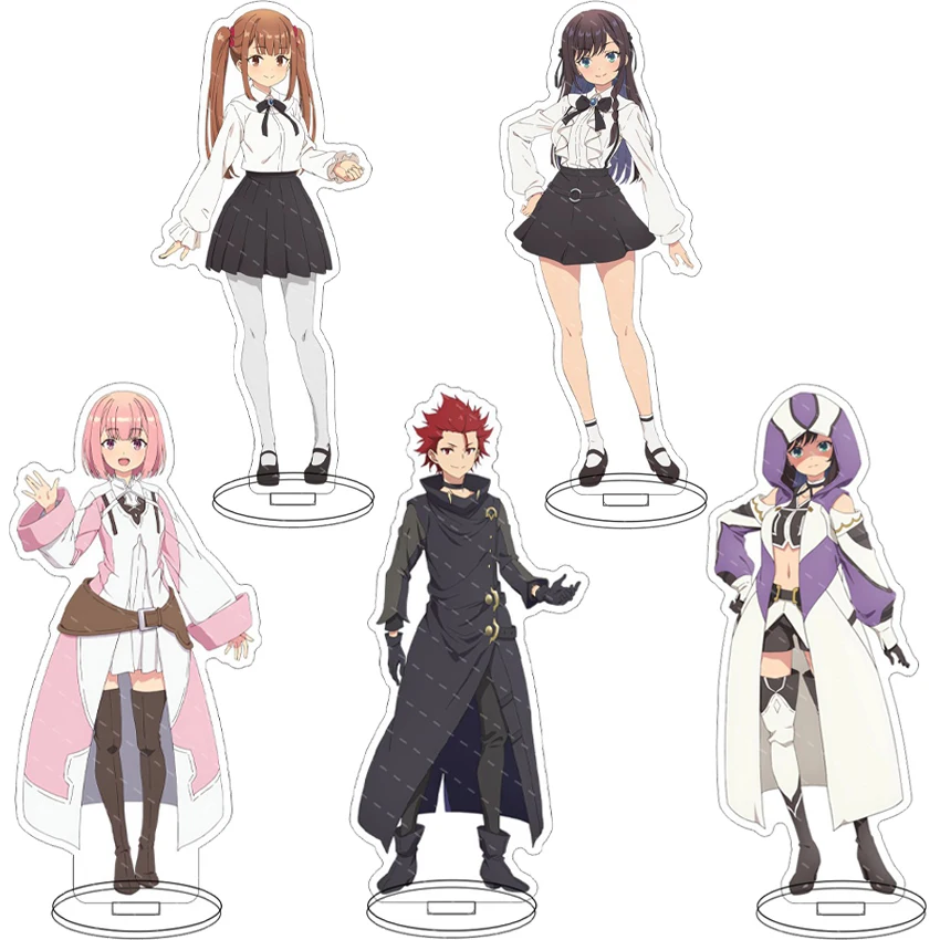 16CM Anime-Figur: Ich bin vielleicht ein Gildenempfänger, aber ich bringe jeden Chef um, um rechtzeitig abzuheben – Cosplay-Acryl-Ständer-Ornamente als Geschenke