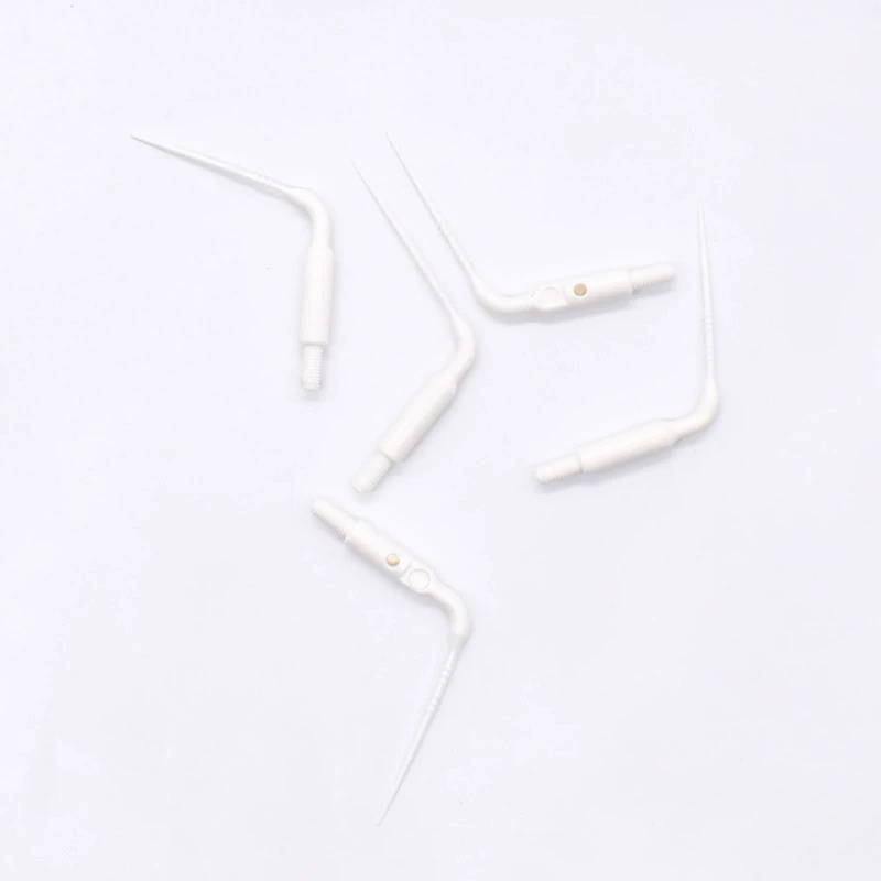 5pcs Dentistry Dental Plastic Sonic Powered Endo Irrigation Tips For KaVo NSK Air Scaler Handpiece Tips Ultrasonic Surgical Toos